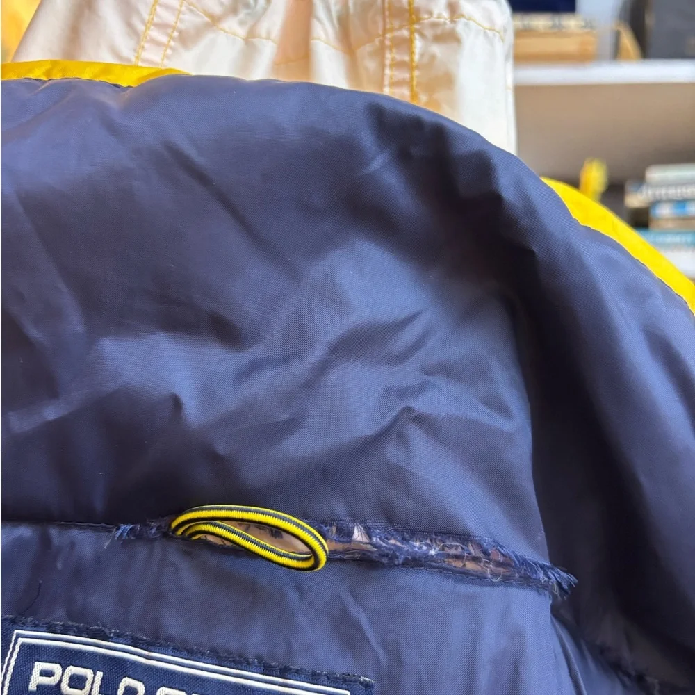 Polo by Ralph Lauren Men's Bright Yellow Puffer Jacket - Picture 9 of 11